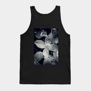 Clematis in Monochrome Tank Top